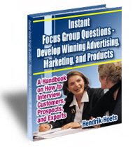 Instant Focus Group Questions e-book